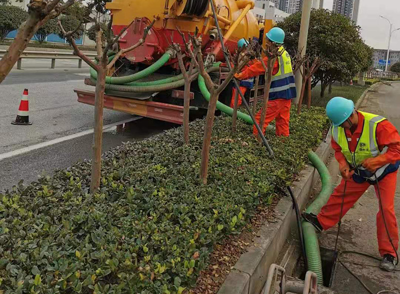 洪山市政管道清淤